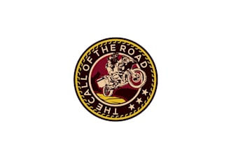 design motorcycle adventure lifestyle brand logo