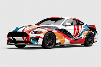 unique van wrap design