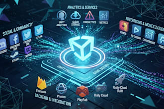 integrate sdk apis and third party services into your unity game
