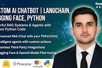 build ai chatbot, rag, llm, agent, ai voice bot, ai website