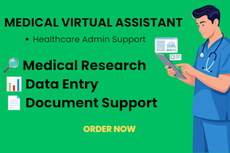 be your medical virtual assistant for healthcare admin tasks