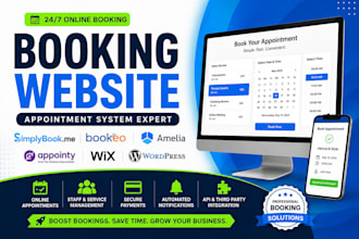 simplybook bookeo lms website wix wordpress amelia appointy booking website api