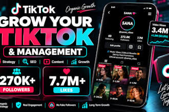 do organic tiktok growth and content strategy