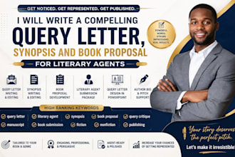 write your query letter, book synopsis and literary agent pitch