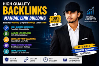 build high quality white hat SEO backlinks for your website