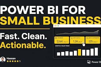 build power bi dashboards for small business reporting