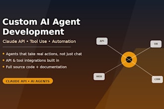 build a custom ai agent with claude API for your business