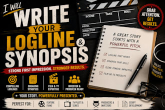 write your screenplay or TV series synopsis