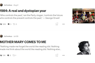 write content  and blog writing  in medium