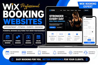 do wix appointment booking, fitness booking website, wix pricing plans