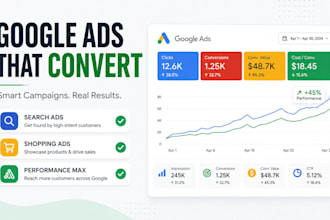 setup and manage google ads and bing ads campaigns for leads or ecommerce