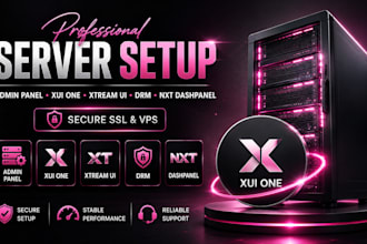 build xtreamui live streaming server xui server epg restream setup with ssl