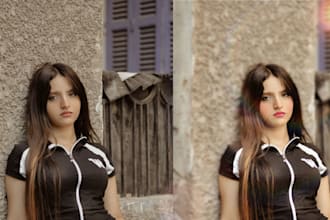do high end photo retouch