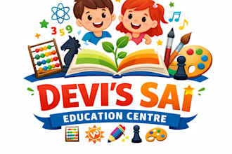design a kids daycare school or child education logo in 8 hrs
