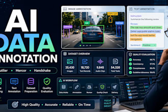 do ai data annotation for outlier, mercor, handshake and ai projects