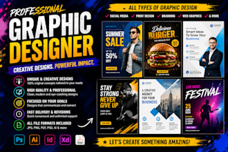design post design, flyer design, poster design, graphics designer