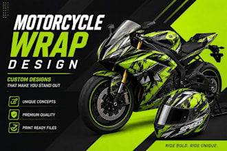 do professional bike wrap , helmet and car wrap
