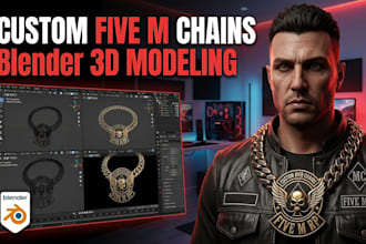 create custom fivem chain, jewelry, kuttes and biker vest designs for gta