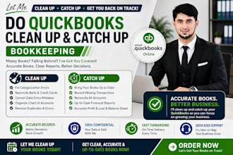 do quickbooks clean up and catch up bookkeeping