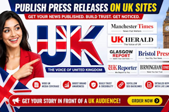 write and distribute UK press release with UK press release distribution service