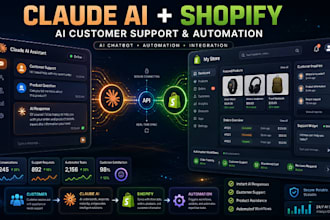 integrate claude ai with shopify store for customer support and automation