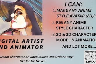design and rig 2d vtuber character as live2d model,3d vtuber rigging,nsfw,sfw