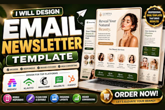 email newsletter template on beehiiv, klaviyo, mailchimp, mailerlite, hubspot