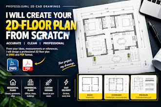 2d architectural and structural drawing