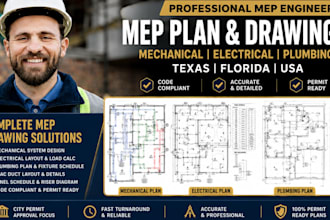 texas mep engineer florida mep plan mechanical electrical plumbing drawing