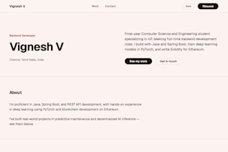 build a full stack web application