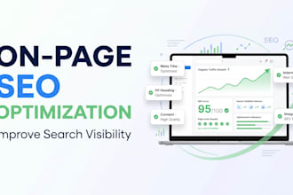 on page SEO optimization to improve google rankings