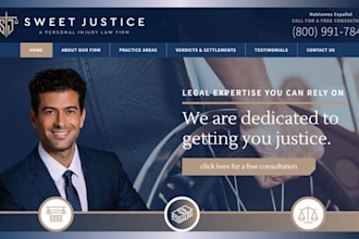 design law firm website attorney lawyer website notary legal wordpress website