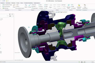 do 3d cad design, product design, 3d modeling in solidworks and fusion 360