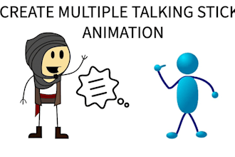create talk ai talking fruit talking object create stick figure animation video