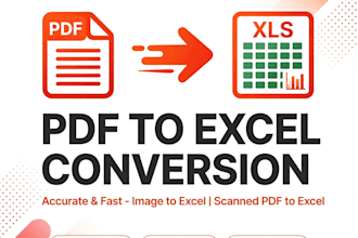 convert pdf to excel and image to excel accurately