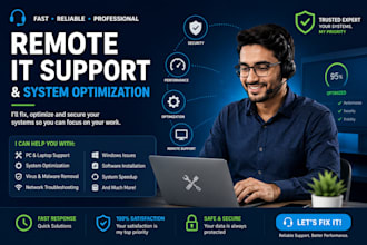 remote IT support systems optimization