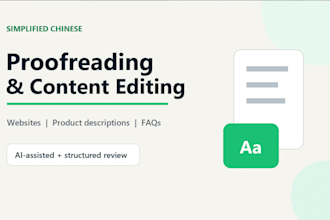 provide ai assisted chinese content editing and localization