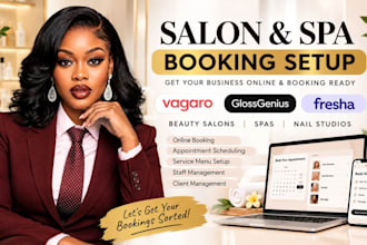 setup vagaro or fresha for your hair salon, spa or esthetician business