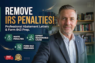 draft irs penalty abatement letter, form 843, reasonable cause letter