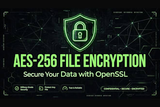 encrypt and decrypt your files securely with openssl aes 256