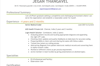 medical coding and data entry