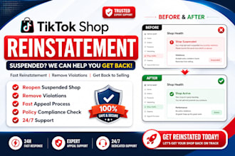 appeal tiktok shop bans appeal suspension tiktok shop fix product listing issue