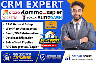 do bonzo suitedash zapier cloze wealthbox redtail workflow kommo crm integration