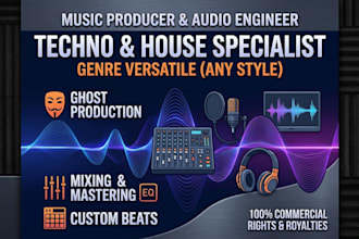 produce and mix your music track