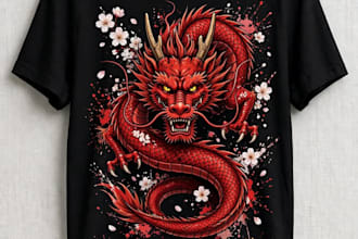 design trendy and modern t shirt designs for your brand