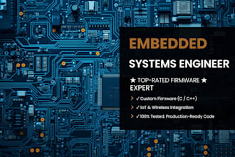 do embedded systems programming and iot firmware development