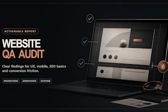 audit your website for UX, mobile, SEO, and conversion issues
