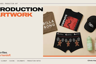 prepare your apparel artwork for print and production