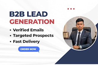 do b2b lead generation and linkedin leads research