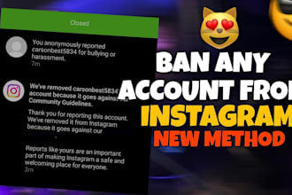 takedown copyright tiktok content banning, harassing post banning, ig banning